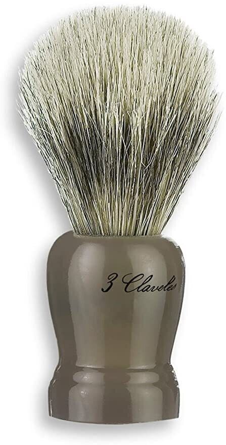 Brocha de afeitar de caballo y cerdas