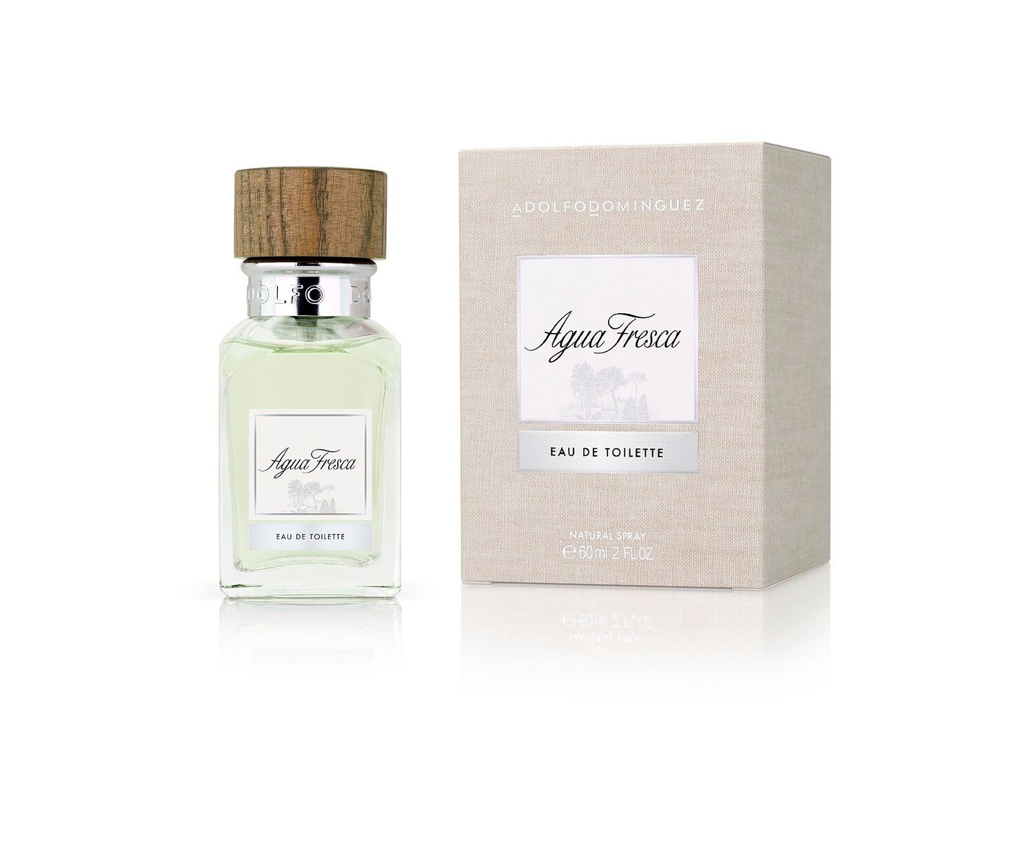 EDT Agua fresca hombre, Tamaño: 60 ml.