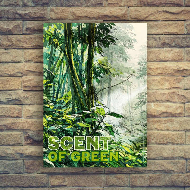 Póster "Scent of Green"
