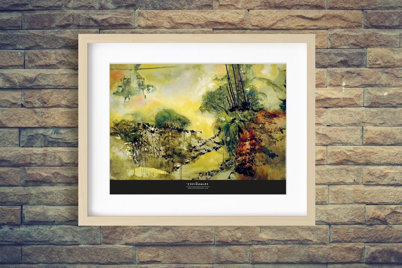 Lámina "Not Found-Serie 404"