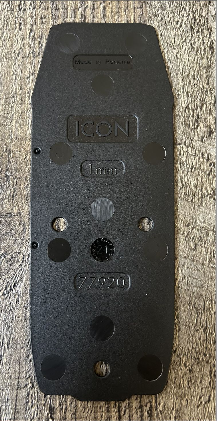 Atomic/Salomon Icon Lifter Plate Toe