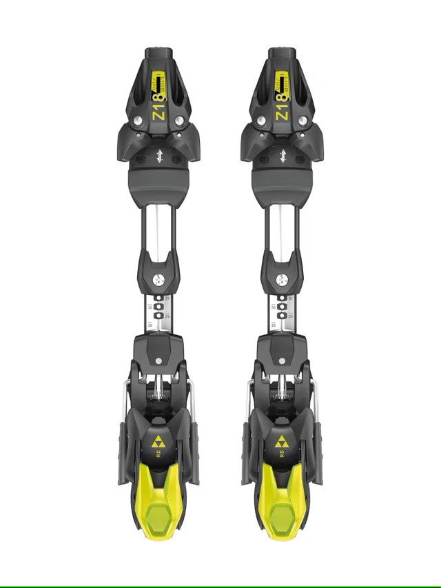 Fischer RC4 Z18 X RD Freeflex ST Brake 85mm Matt Black/Flash Yellow (24-26)