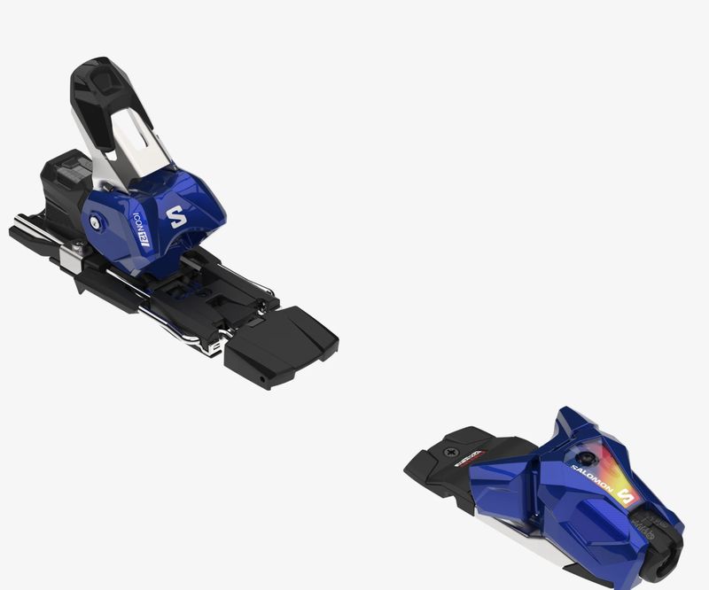 Salomon Icon RS 16 Race Blue/White/Yellow Brake 75mm