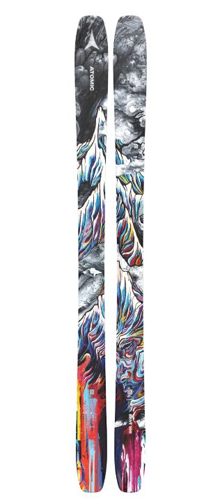 Atomic Bent 100 Black/Multicolor (24-26)