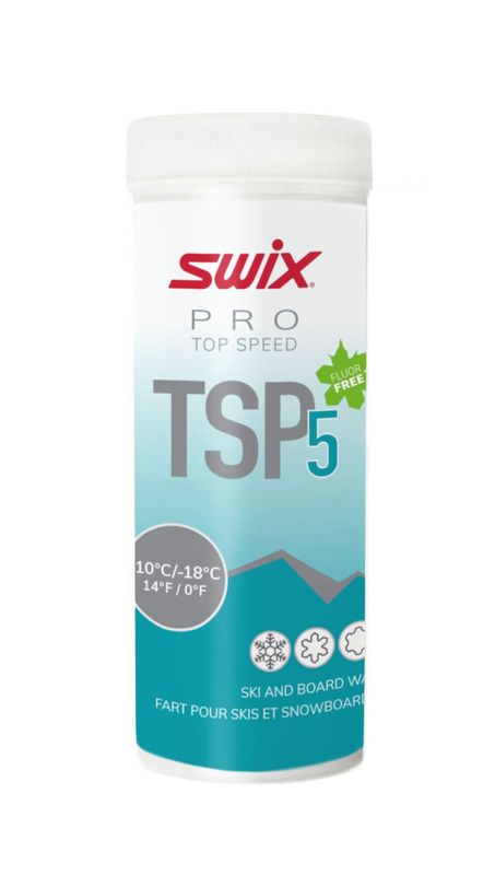 Swix TSP5 Turquoise Wax -8 °C/-15°C 40g