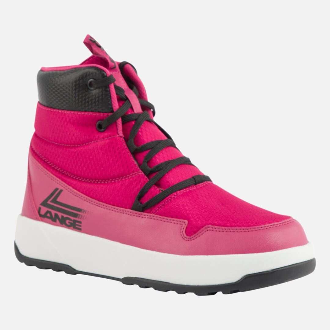 Lange Podium Shoe Retro (24-26), Size: US 5.5 (23.5 Mondo), Color: Pink/White (Retro)