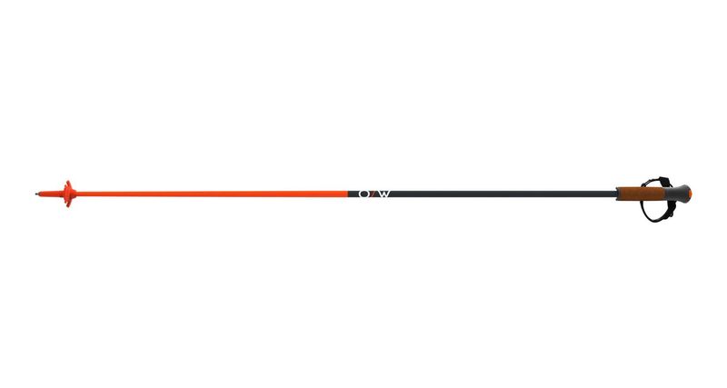 One/Way GT 13 Carbon Mag Grey/Flame Poles
