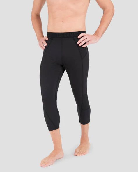 Terramar Men&#39;s Thermolator Midweight 3/4 Pant