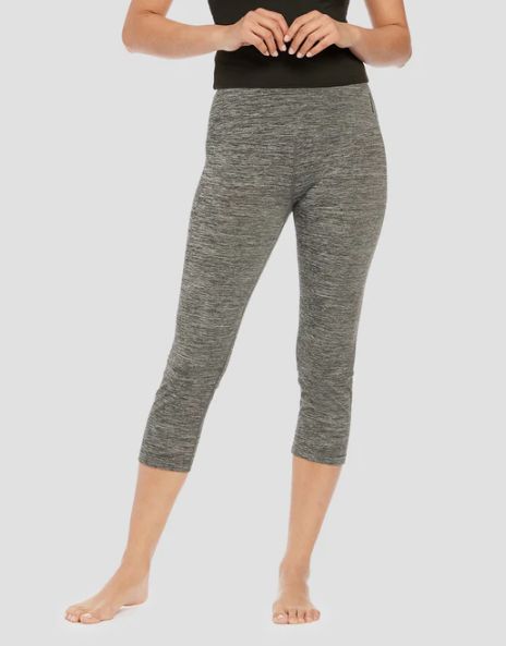 Terramar Women&#39;s Cloud Nine Midweight Baselayer Capri