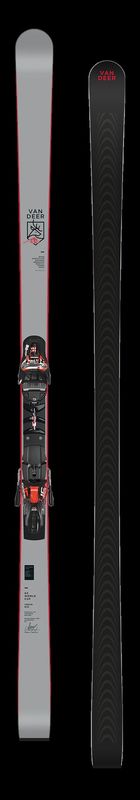 Van Deer GS World Cup 193 Grey w/Interface 10mm With XCOMP Binding