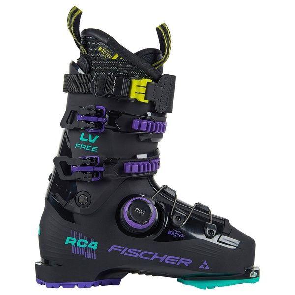 Fischer RC4 Free 120 LV VAC BOA Black (24-26)