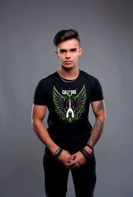 Camiseta Modelo Call Of Dog. Build Your Brad