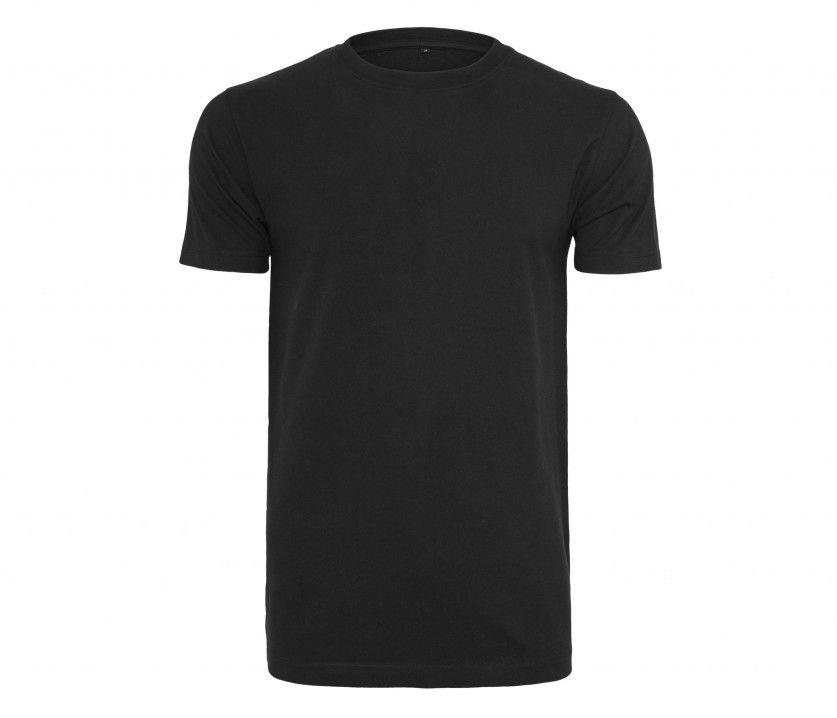 Camiseta Build Your Brand Negra 180 g/m² Descuentos por cantidades