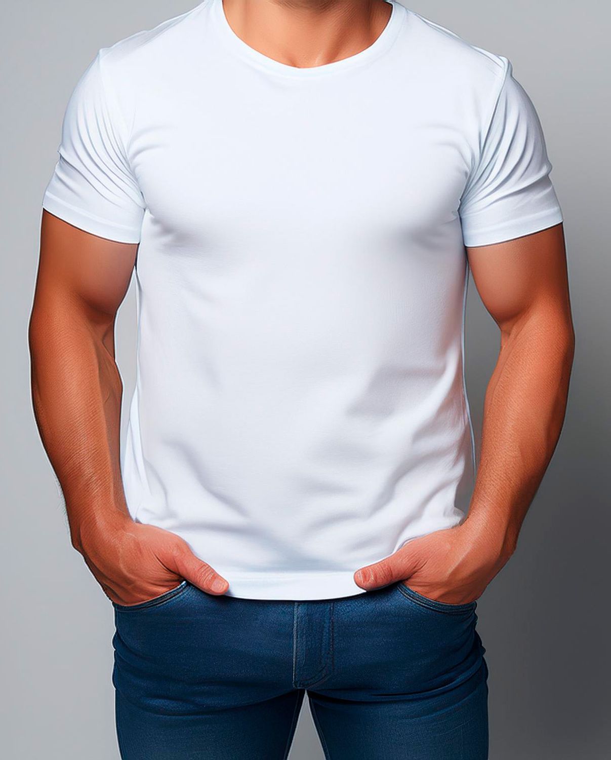 Camiseta Personalizable Unisex de Color Blanco 100% Algodón