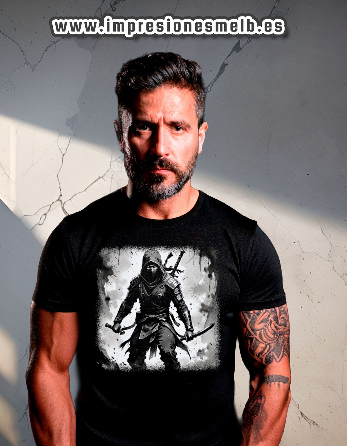 Camiseta Modelo Ninja Serie Limitada