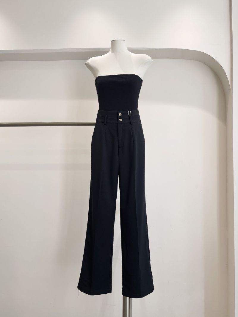 GEKLEDE BROEK ZWART SALE