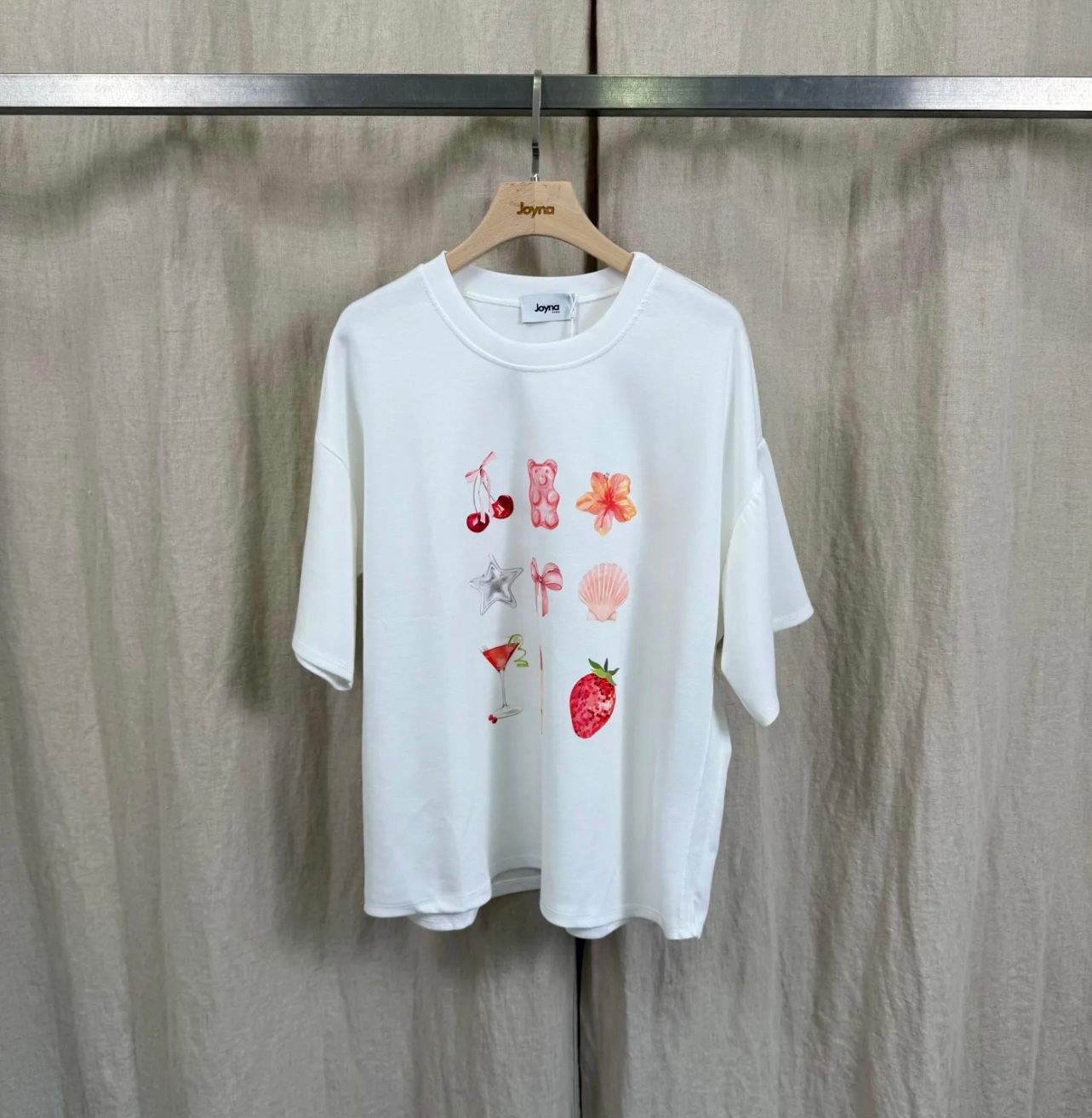 SWEATER T-SHIRT ZOET SNOEP ONE SIZE