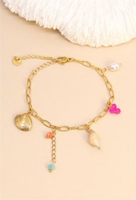 ARMBAND ZEESTER-SCHELPJES