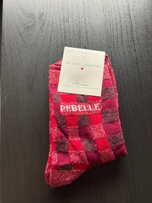 GLITTER KOUSEN BORDEAUX ‘REBELLE’