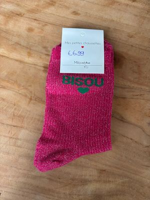 GLITTER KOUSEN BISOU ROZE