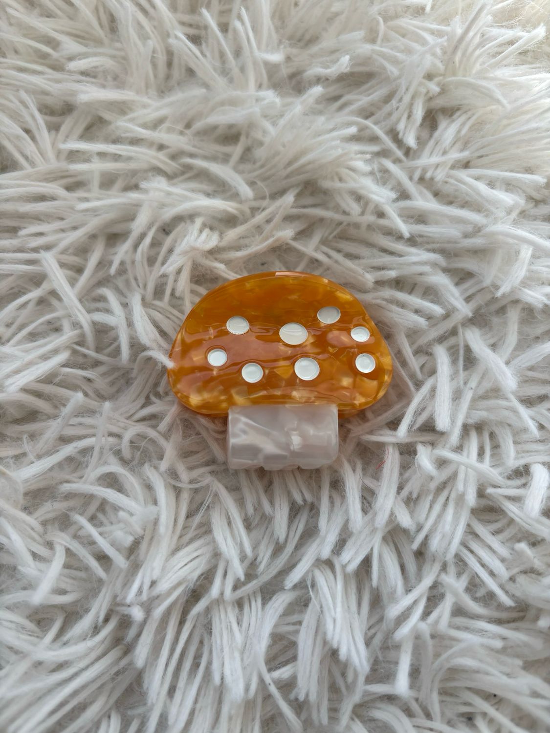 HAARSPELDJE PADDENSTOEL GEEL