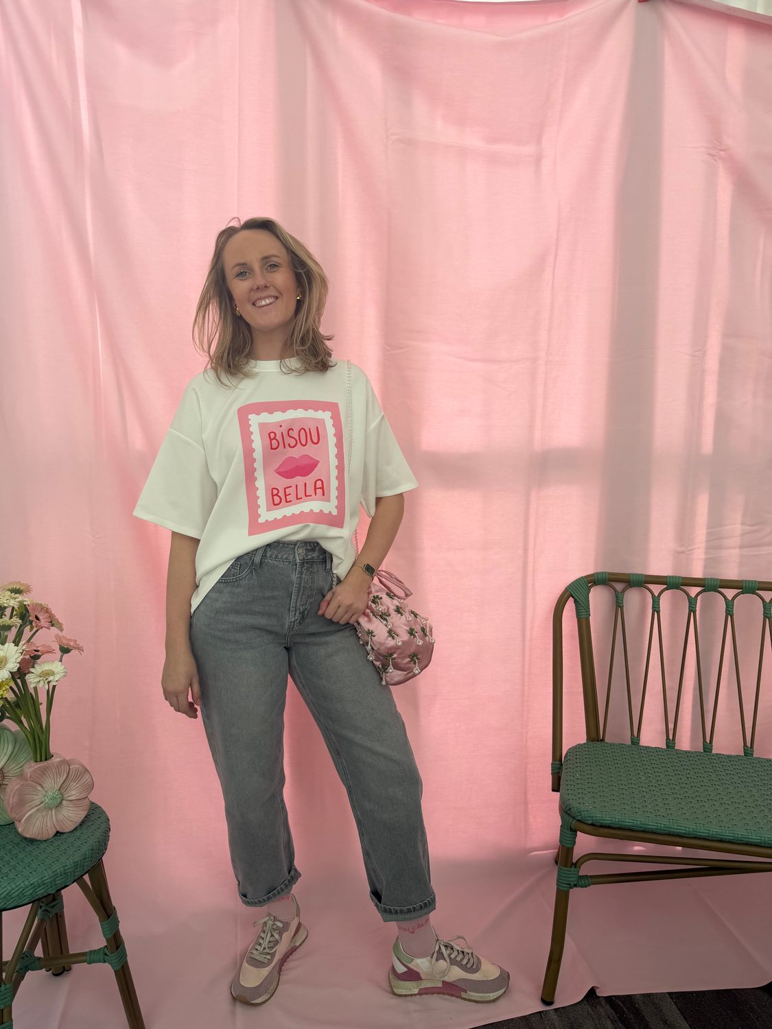 BALLOON JEANS ORAIJE GRIJS