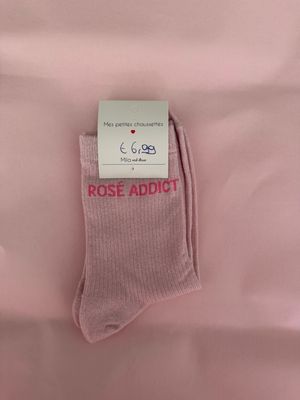 GLITTER KOUSEN PASTEL ROZE ‘ROSÉ ADDICT’