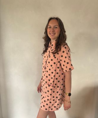 KLEED POLKA DOTS ROZE
