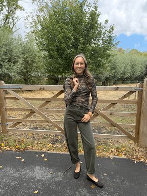 BALLOON JEANS KHAKI
