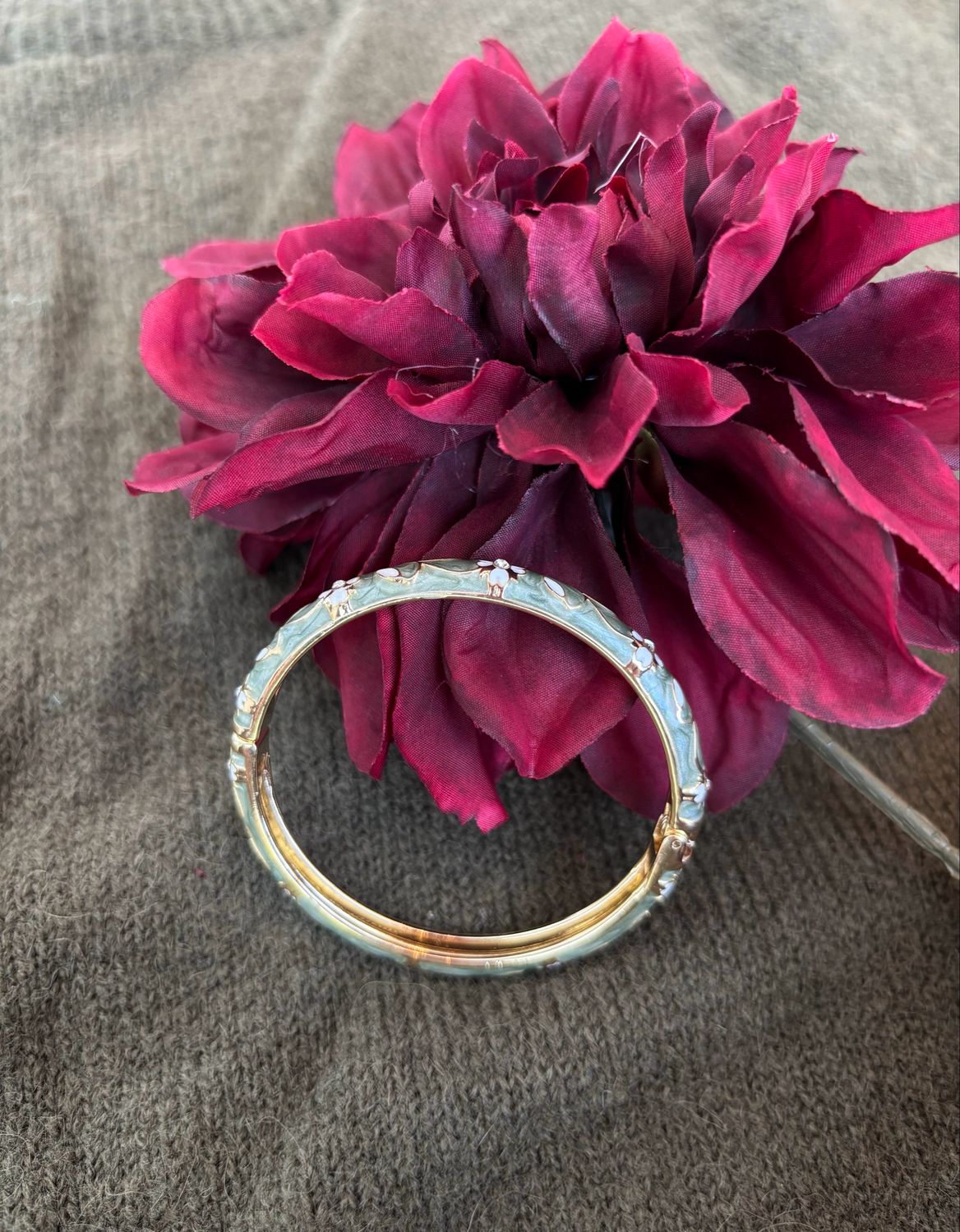ARMBAND BANGLE GROEN
