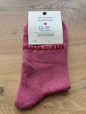 GLITTER KOUSEN ROZE ‘DRAMA QUEEEN’
