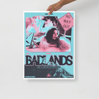 BADLANDS: THERE IS NO ESCAPE (poster)