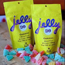 Jelly 30ct D9 Gummies (300mg pack), Flavor: Mixed Fruit