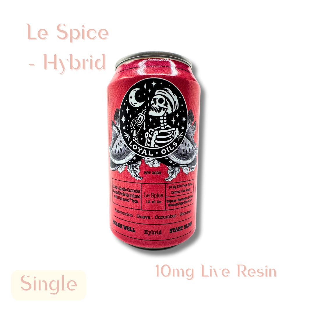 Loyal Oils Drinks, Flavor: Le Spice- Hybrid