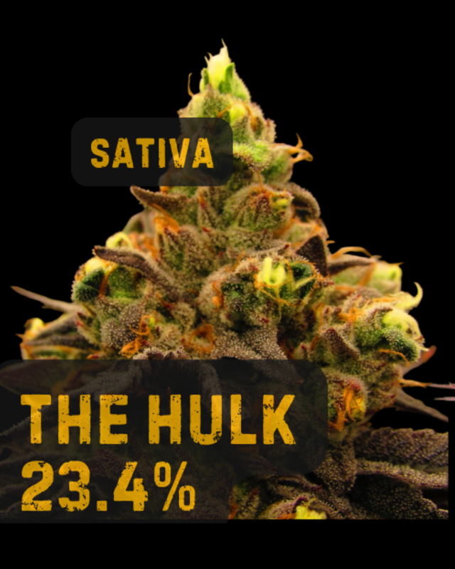 Hulk | Sativa | THCa: 23.3%