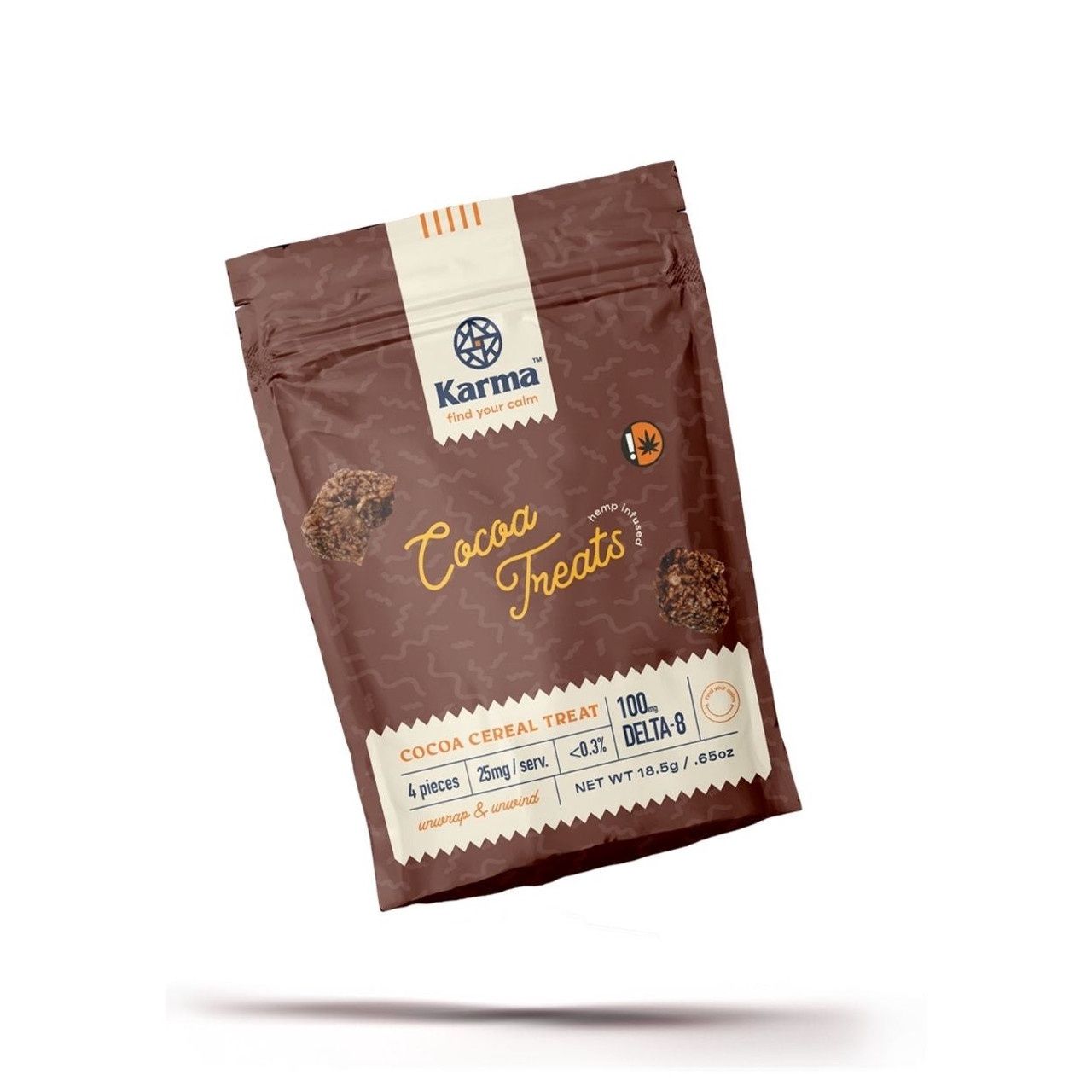 Karma Cocoa Rice Crispy Treat | THC: 100mg