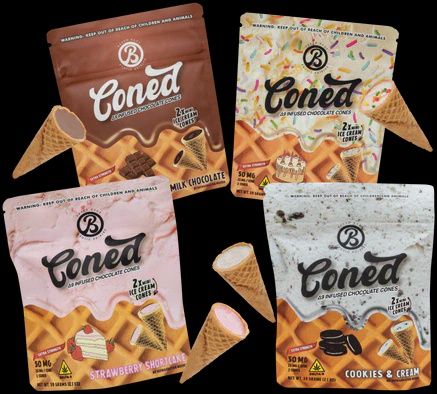 BAKED BAGS CONED | 2 PC | 25mg