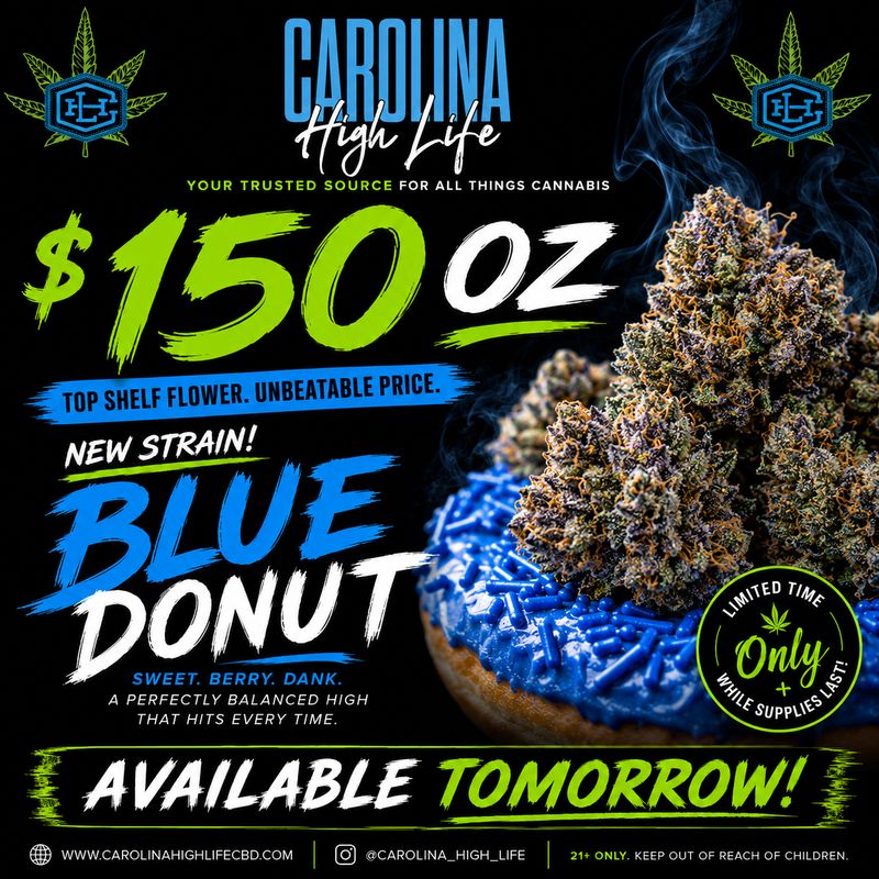 Blue Donut - 1 OUNCE - SPECIAL