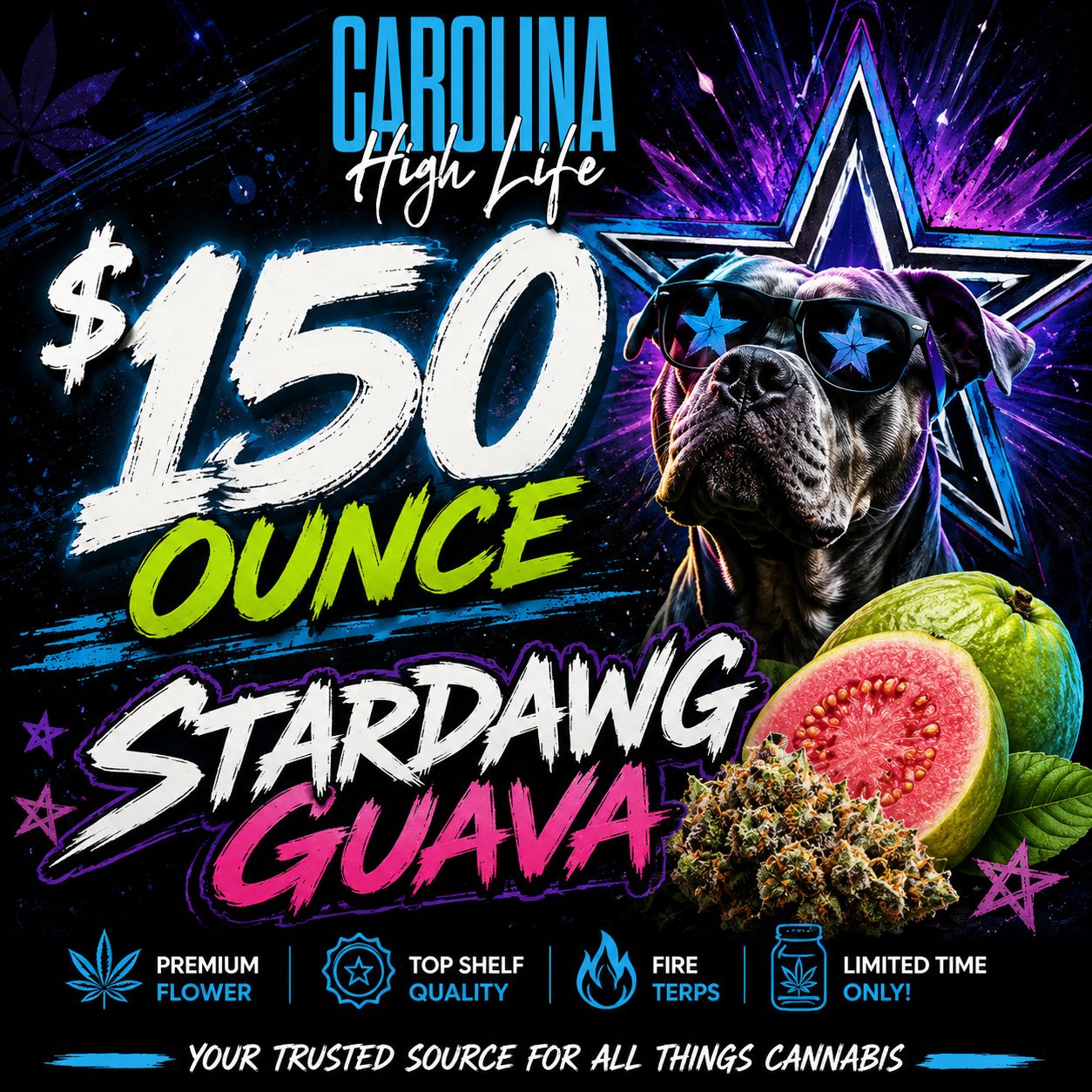 Stardawg Guava - 1 OUNCE - SPECIAL