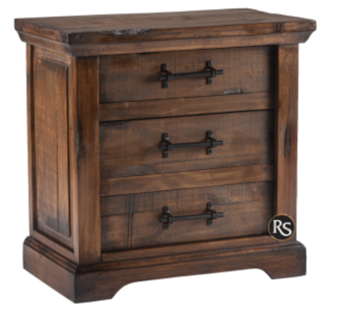 Lubbock Nightstand-Oldie Toasted