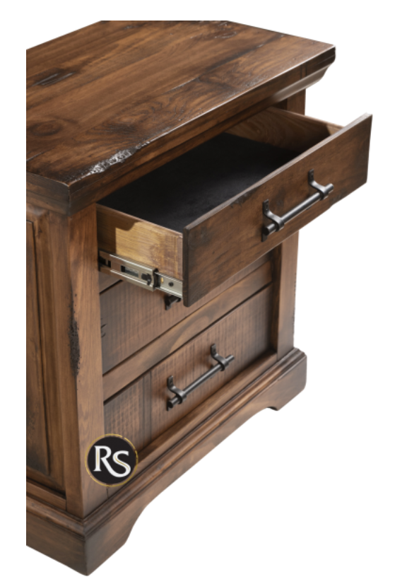 Lubbock Nightstand-Oldie Toasted