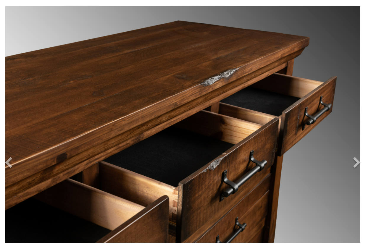 LL Gentleman Lubbock Chest-Oldie Toasted Finish