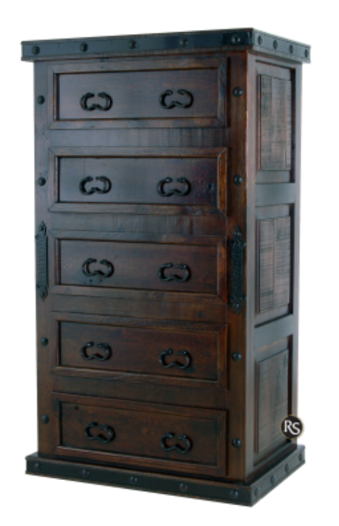 Grand Hacienda 5 Drawer Chest