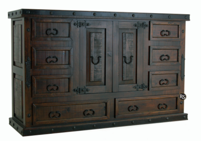 Gran Hacienda 8 Drawer 2 Door Chest
