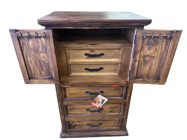 Linea Tradicional Jewelry Chest-Dark Finish