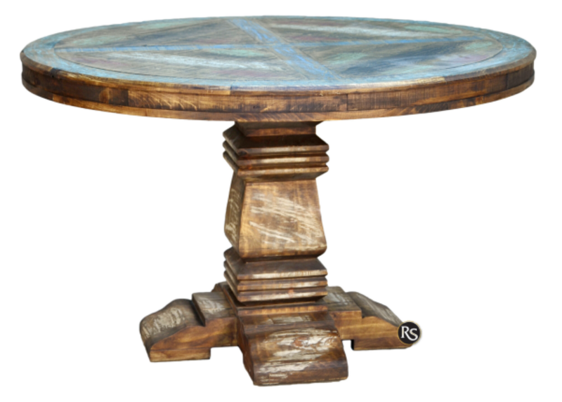 Linea Cabana 50&quot; Round Table-Pictured in Multicolor Finish