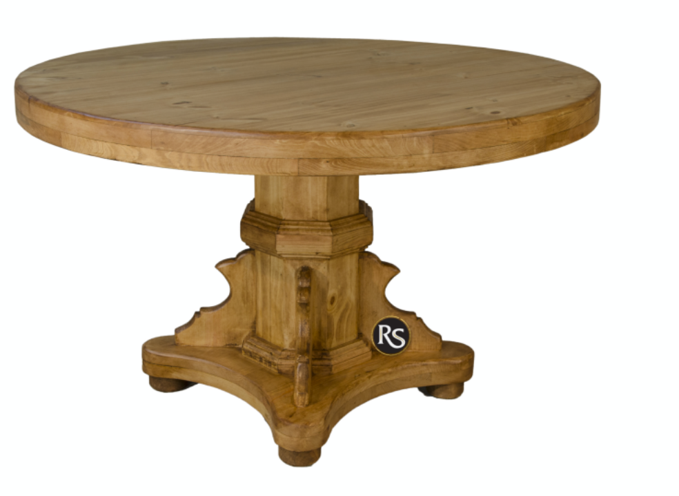 Linea Tradicional 50&quot; Round Santa Rita-Pictured in Medium Finish