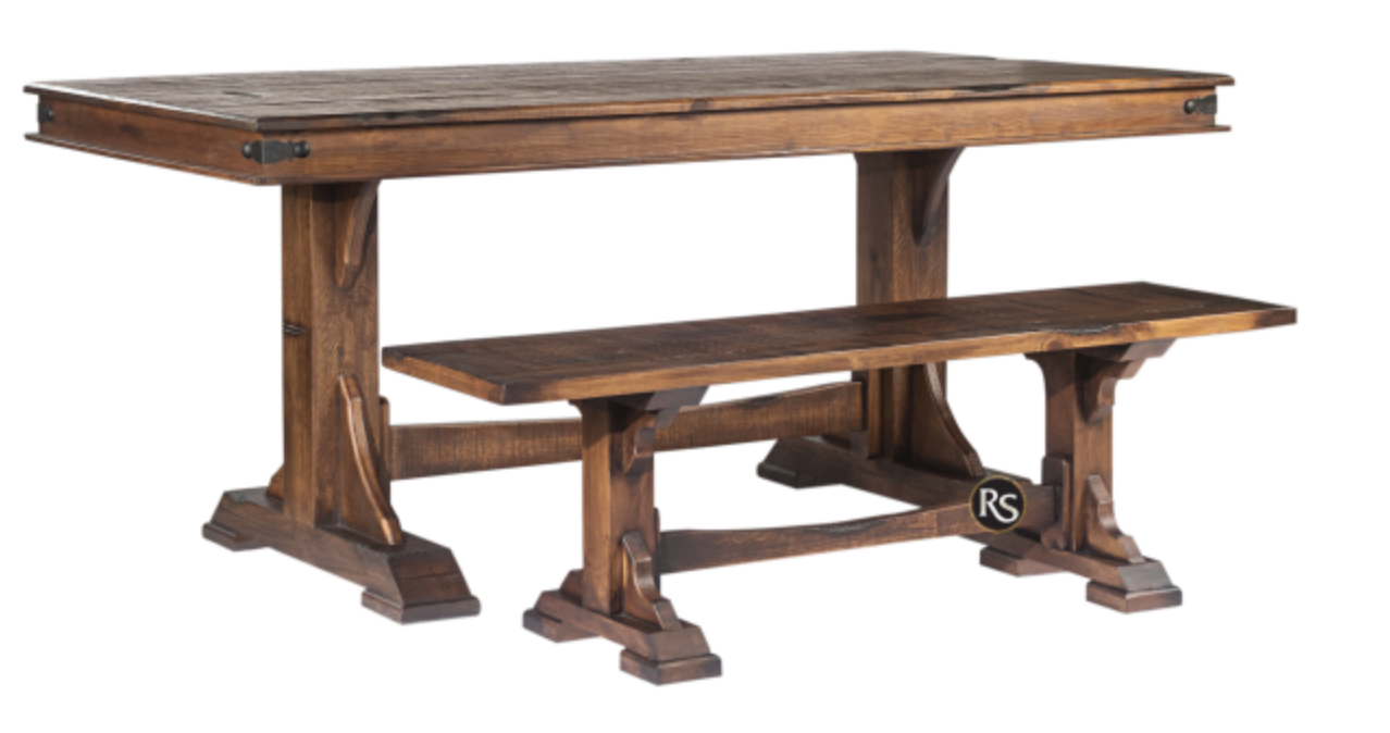Nashville 6 Ft Table-Walnut Finish