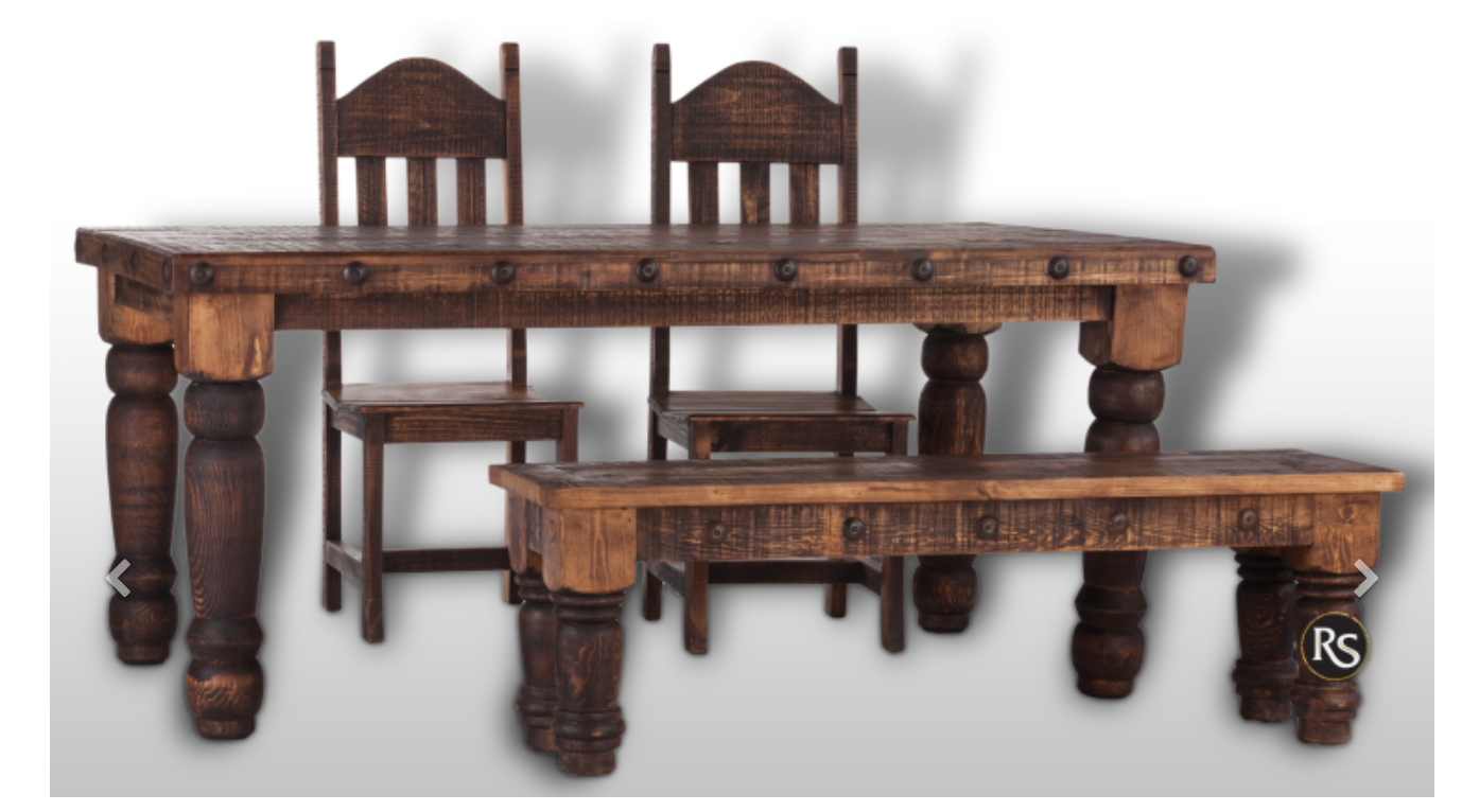 Linea Rustica Santa Rita Bench-Dark Finish