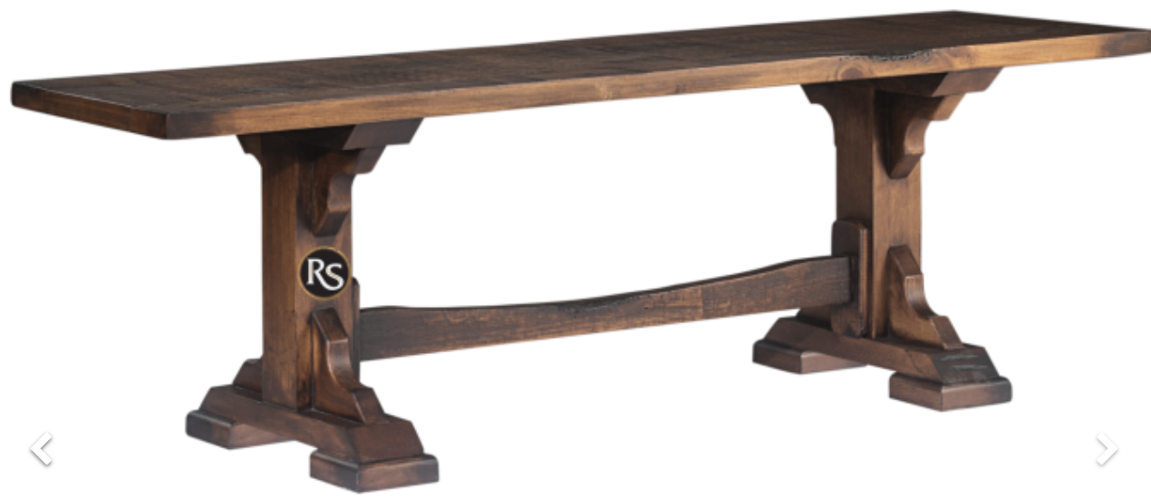 Nashville Bench-Oldie Toasted Finish